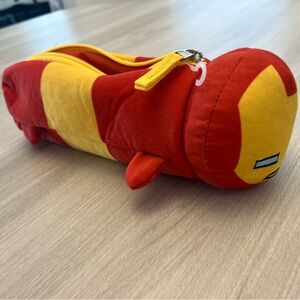 YOOBI Marvel 3D Pencil Case School Bag Kids Pouch 8.5"x3.5" - Ironman